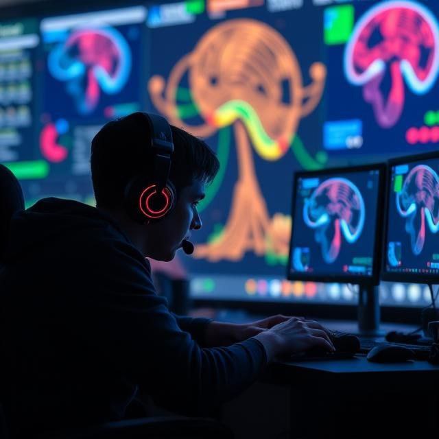 فعالیت مغزی با بازی